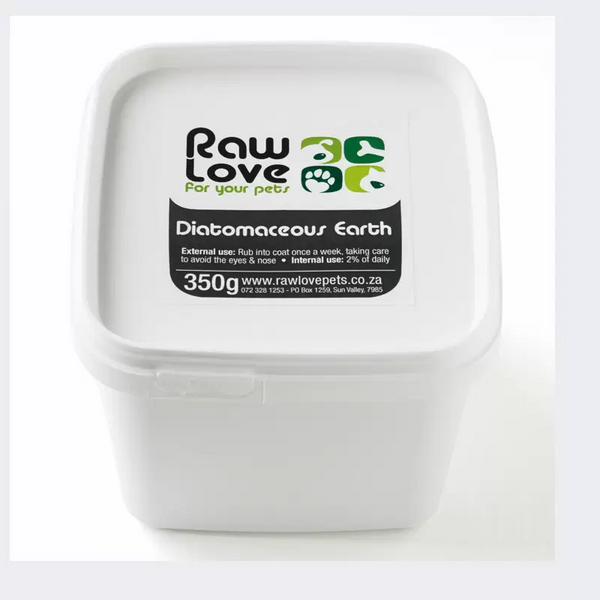 Diatomaceous Earth for Dogs Cats Raw Food Diet Raw Love Pets